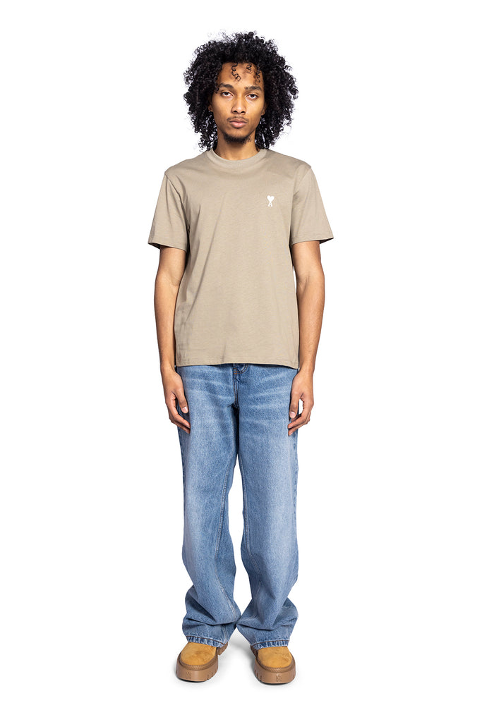 Ami Paris CLASSIC OFF WHITE ADC TSHIRT LAUREL Gray