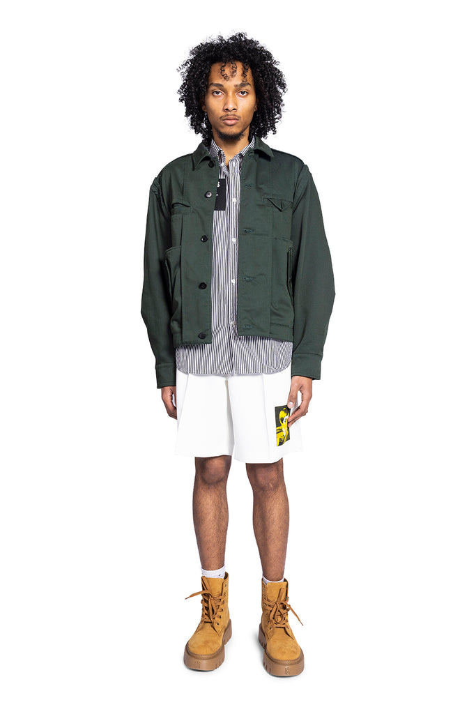 UNDERCOVER BLOUSON GREEN Tan