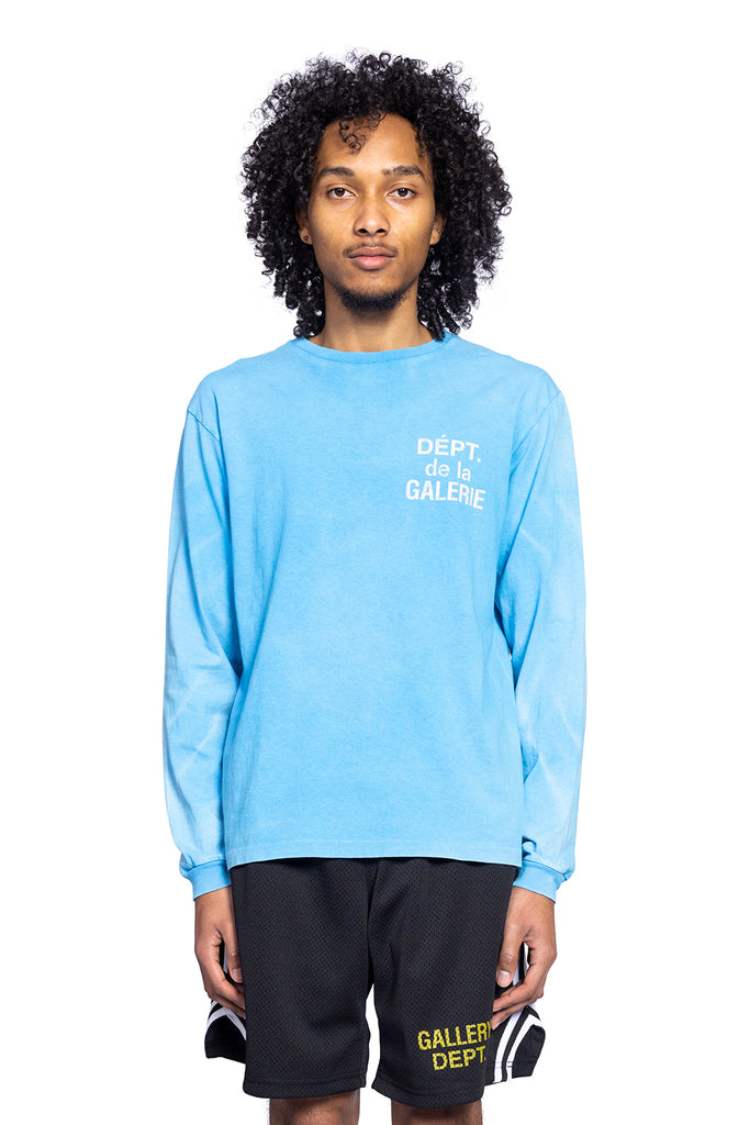 Gallery Dept. FRENCH L/S CYAN Light Sky Blue