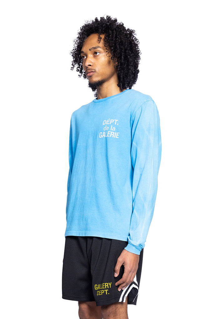 Gallery Dept. FRENCH L/S CYAN Light Sky Blue