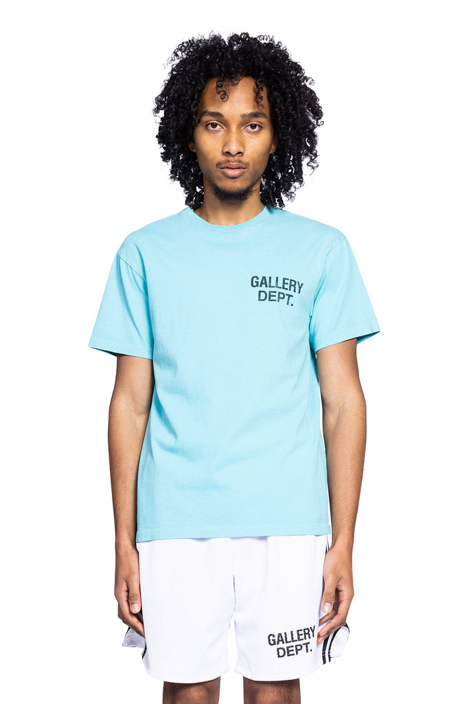 Gallery Dept. SOUVENIR TEE LIGHT TEAL Lavender