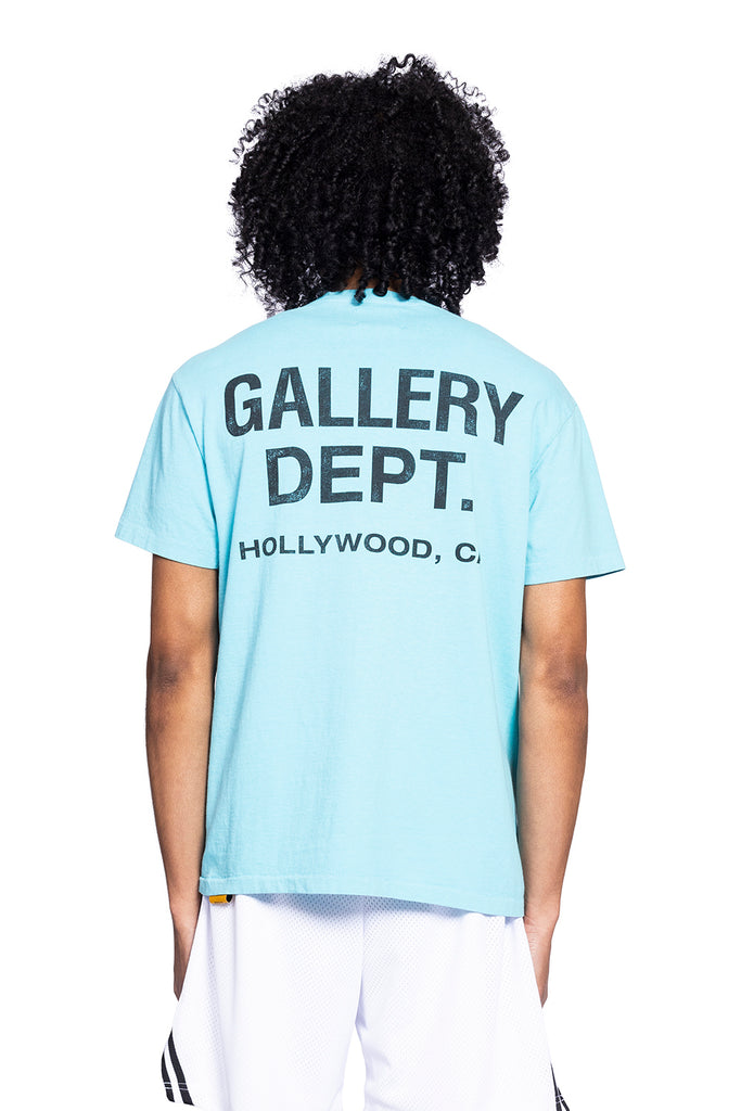 Gallery Dept. SOUVENIR TEE LIGHT TEAL Lavender