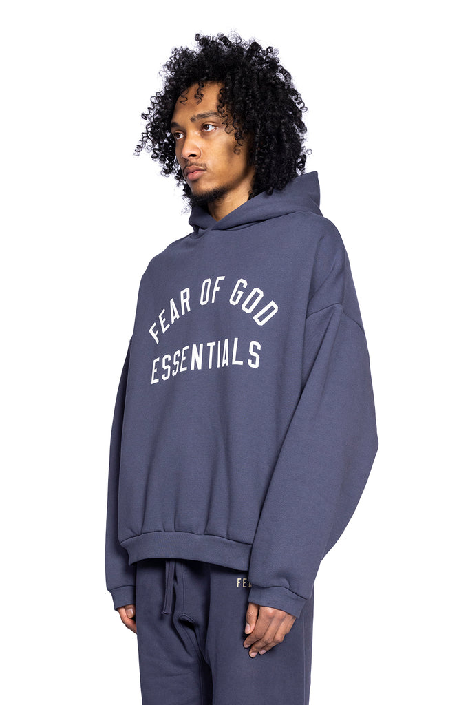 FOG ESSENTIALS FLEECE HOODIE MARINE Dim Gray