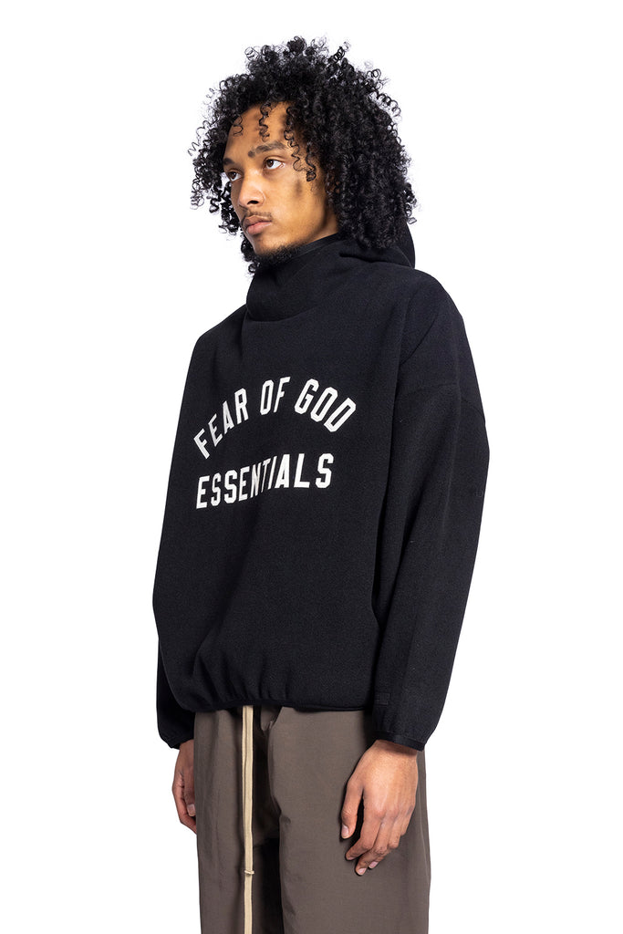 FOG ESSENTIALS BRUSHED YARN HOODIE BLACK Black