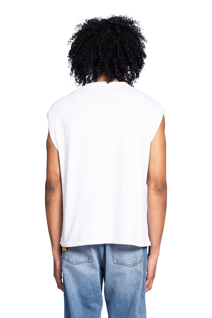 Gallery Dept. AUGI SLEEVELESS TEE WHITE Lavender