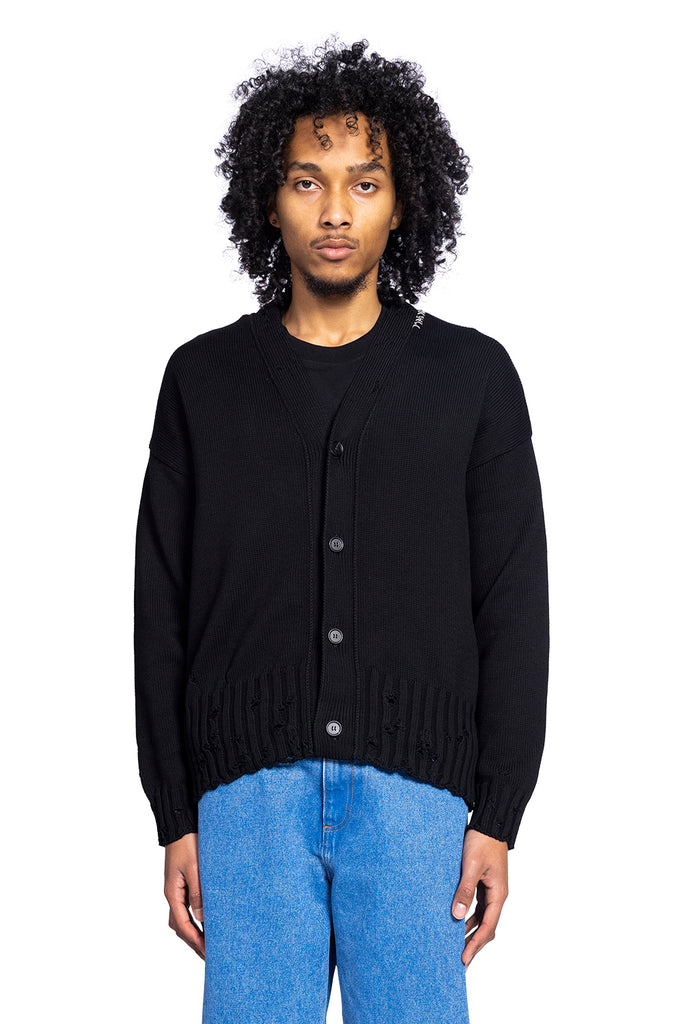 Marni CARDIGAN WITH MARNI SYMBOL BLACK Black