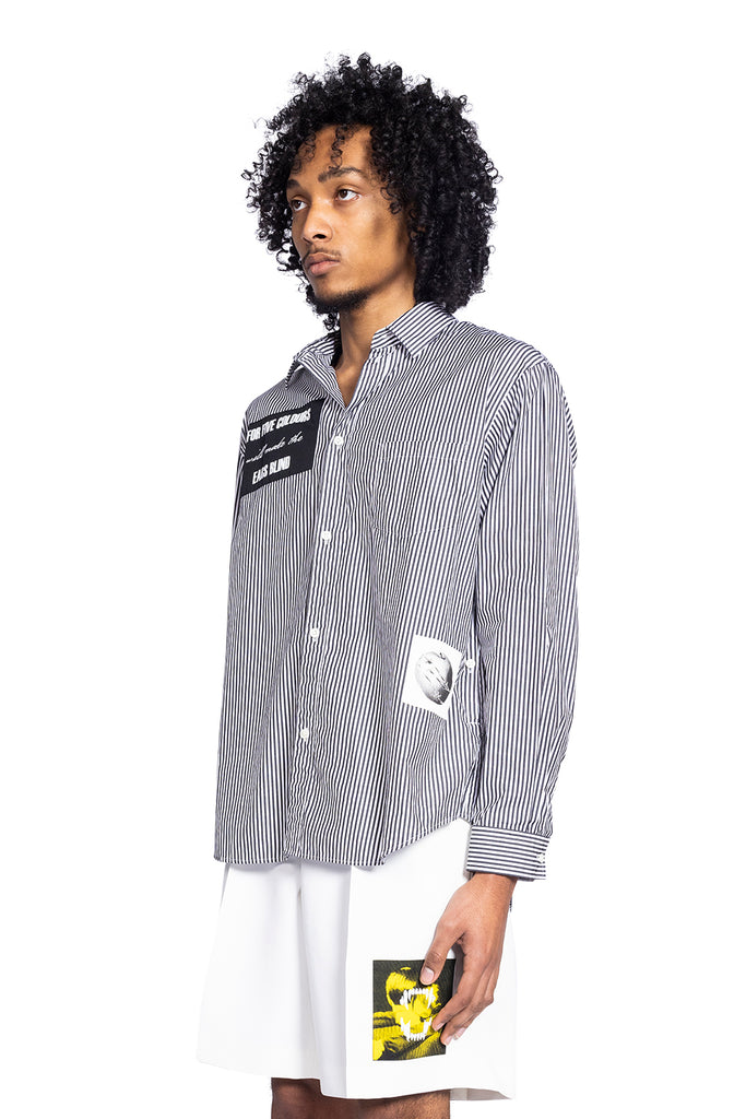 UNDERCOVER SHIRT BLACK ST Light Gray