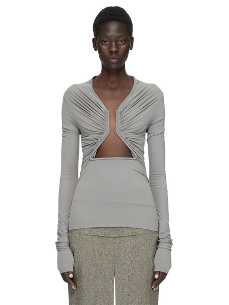 Rick Owens Jersey Long Sleeve Prong Steel – ANSH46