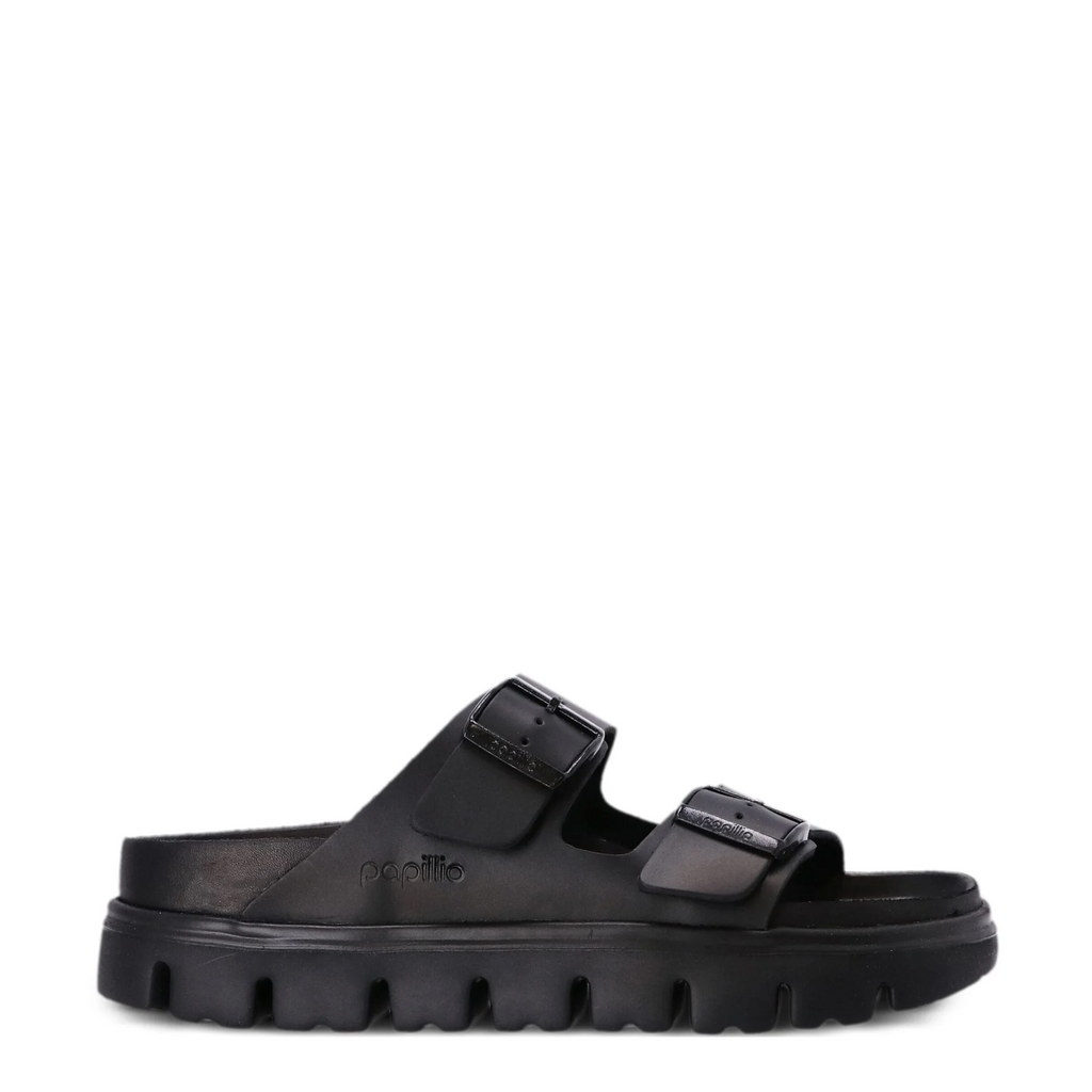 Birkenstock ARIZONA PAP CHUNKY BLACK Dark Slate Gray