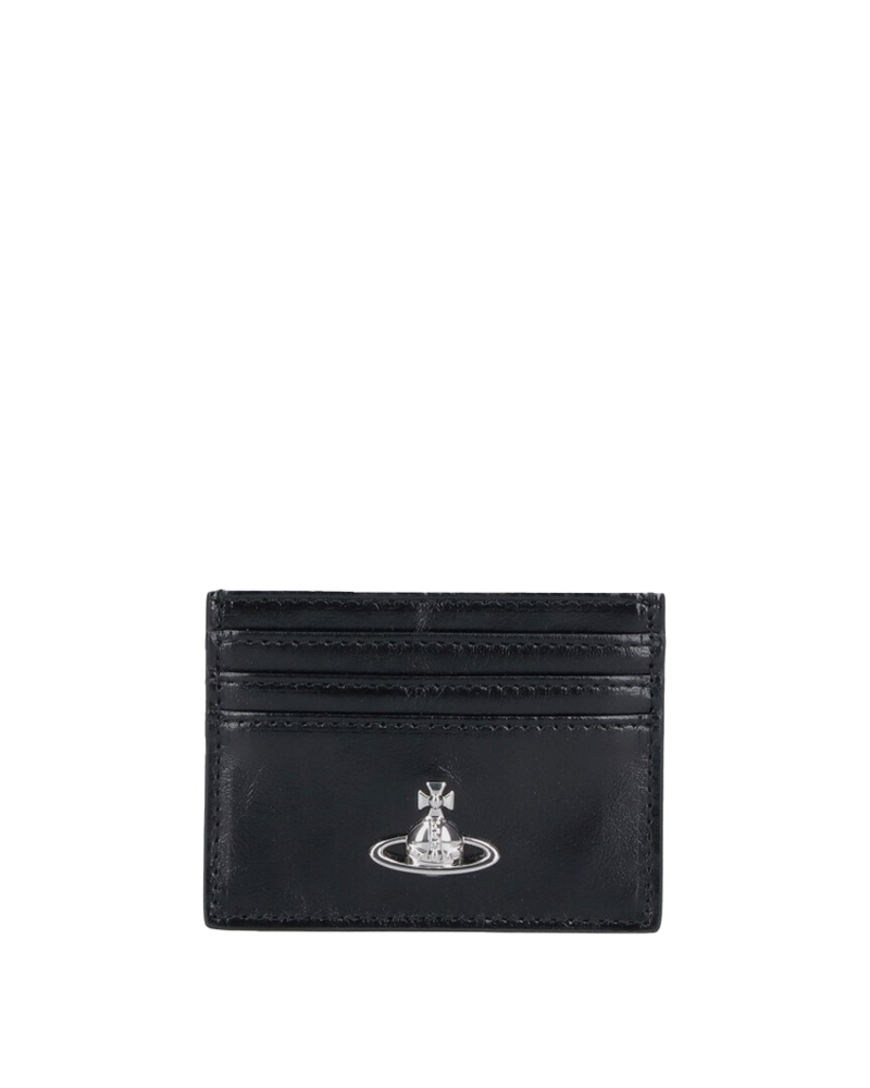 Vivienne Westwood CARD HOLDER FLAT BLACK Dark Slate Gray