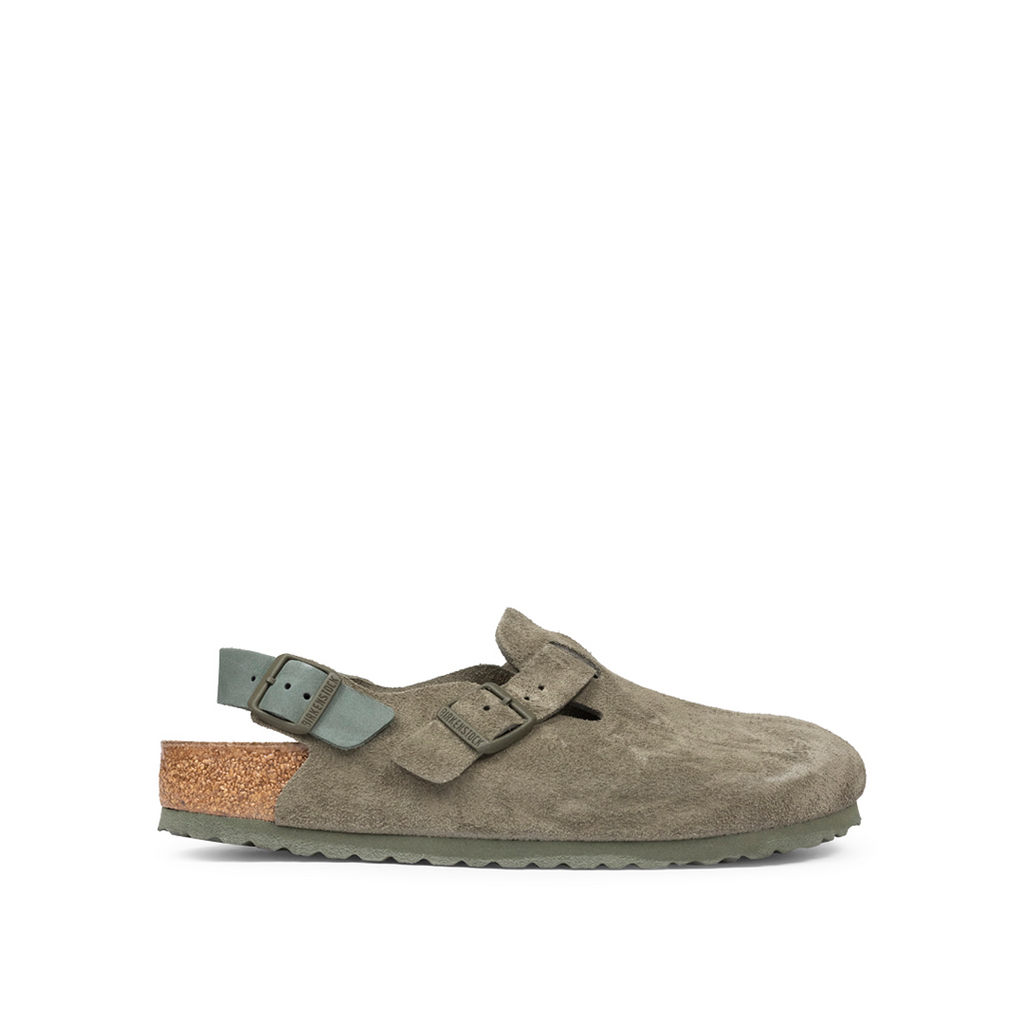 Birkenstock TOKIO II SUEDE LEATHER THYME Dim Gray