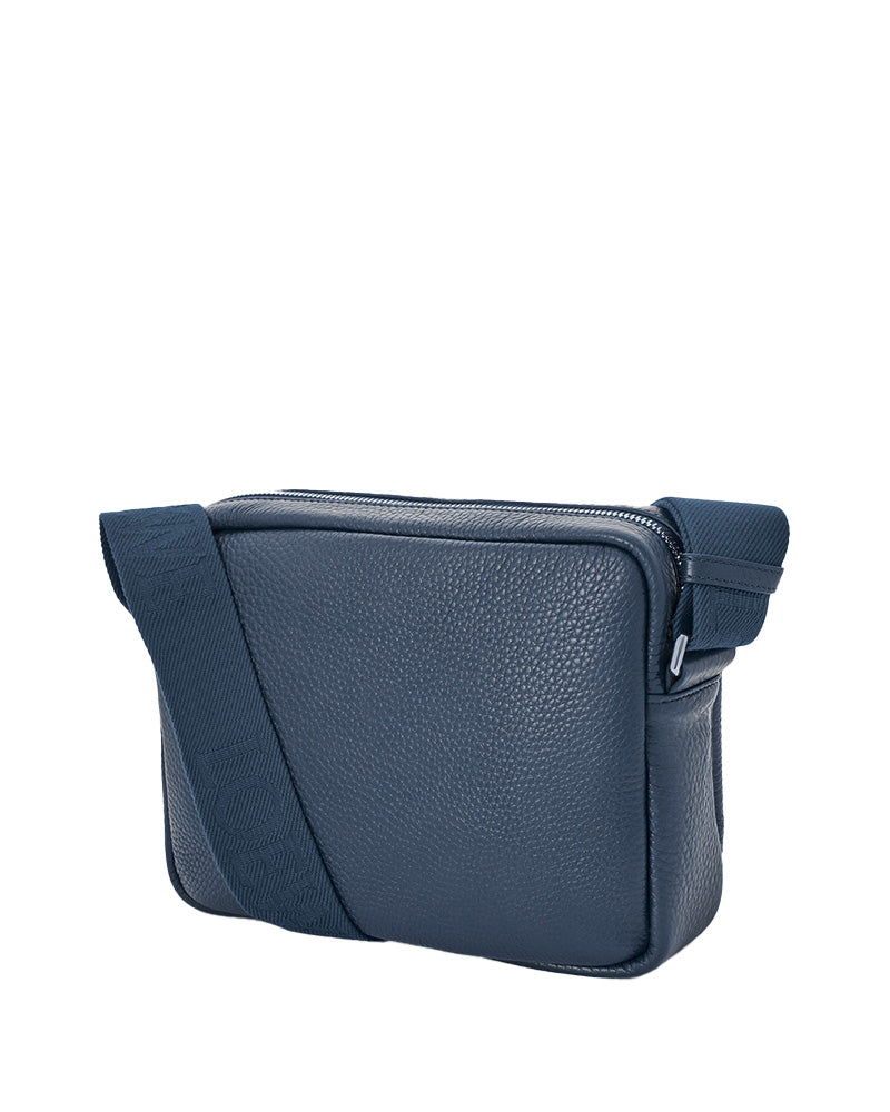 LOEWE PEBBLE MESSENGER INDIGO DYE Dark Slate Gray