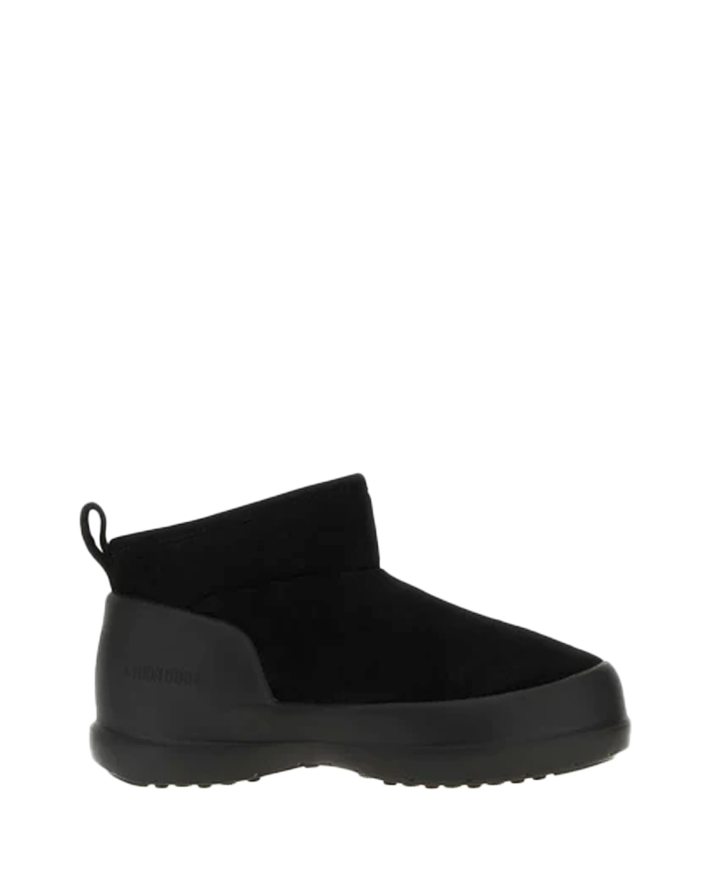 Moon Boot MB MEZZALUNA LOW BOOT SUEDE BLACK Black