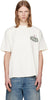 Rhude DESERT CREST TEE VINTAGE WHITE/SILVER White Smoke